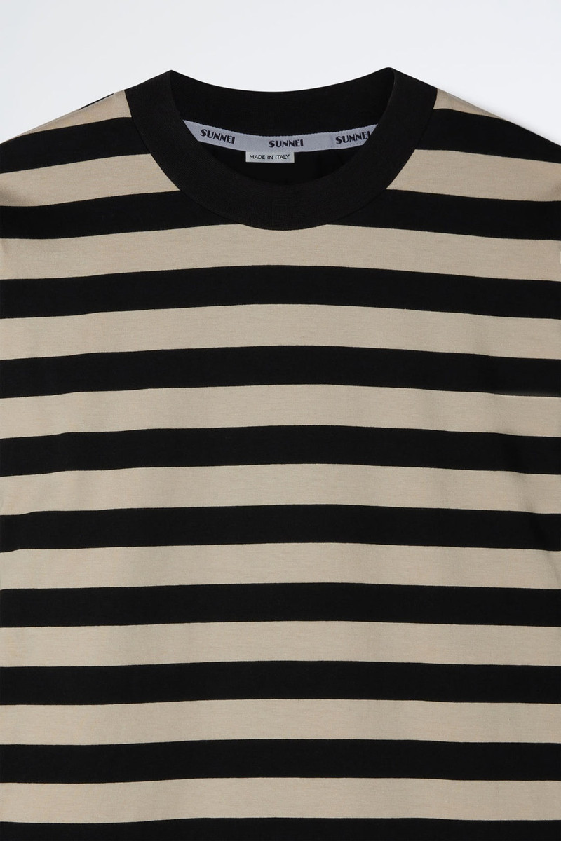 STRIPED 'EVERYDAY I WEAR SUNNEI' LONGSLEEVED T-SHIRT 7
