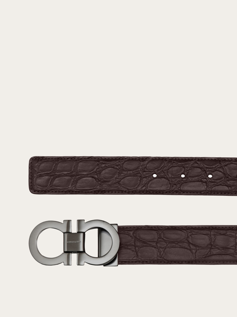 FERRAGAMO Adjustable Gancini belt outlook