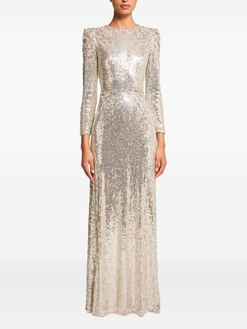 JENNY PACKHAM sequin-embellished dulcet dress outlook