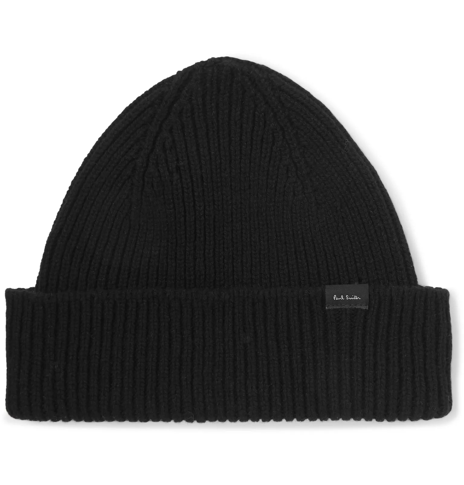 Ribbed Cashmere and Wool-Blend Beanie - 1