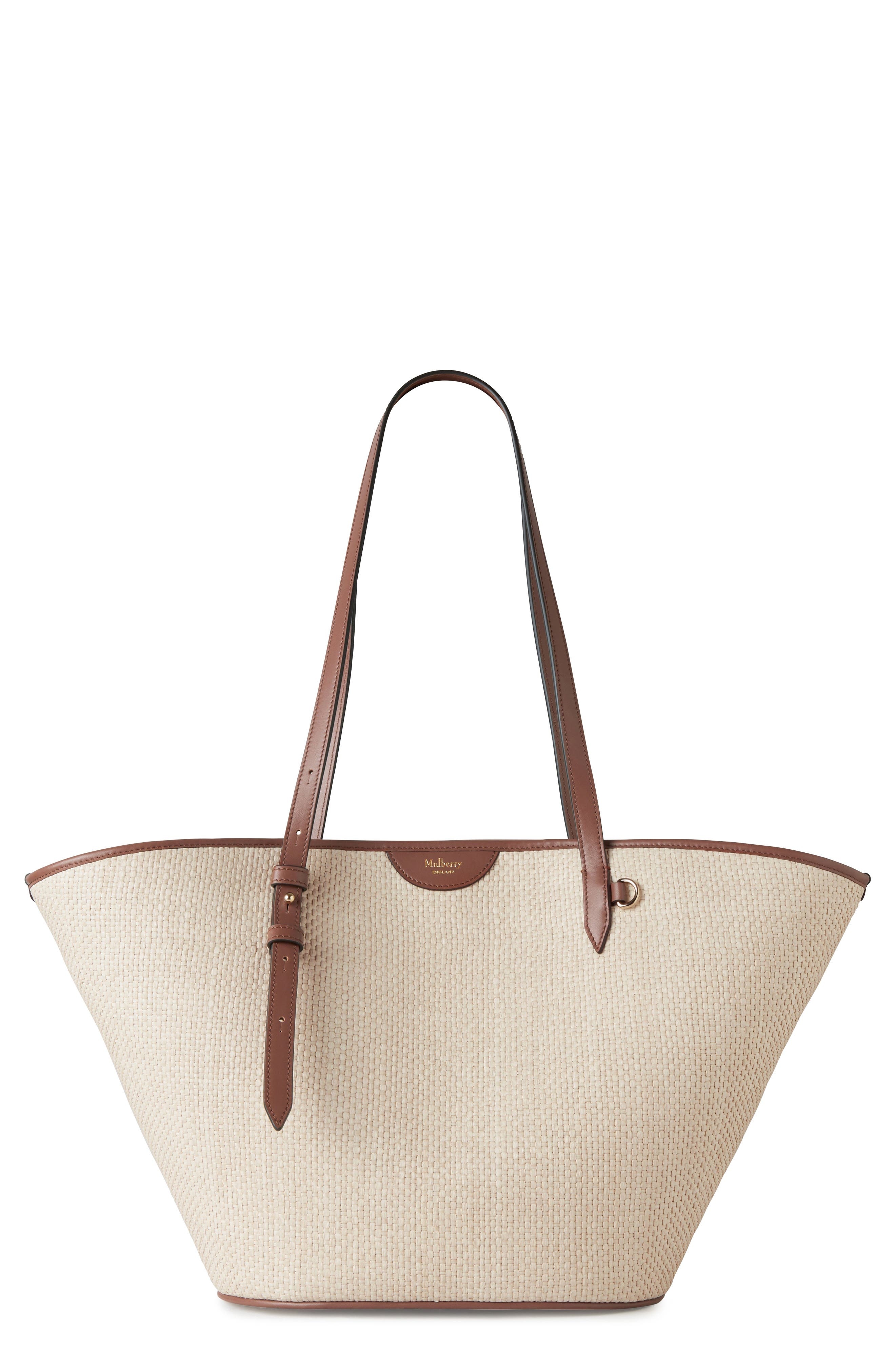 Mulberry Raffia Basket Tote in Oak at Nordstrom - 1