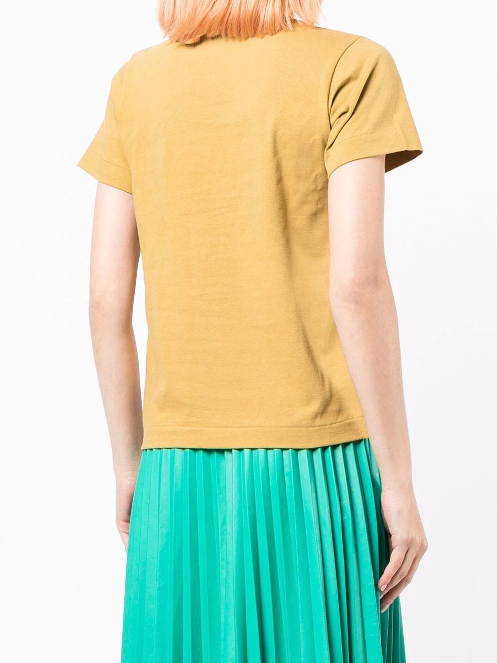 heart-detail short-sleeved T-shirt - 4