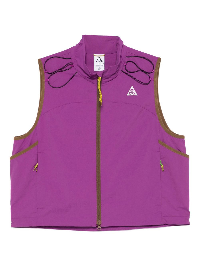 ACG Death Bloom zip sleeveless jacket 1