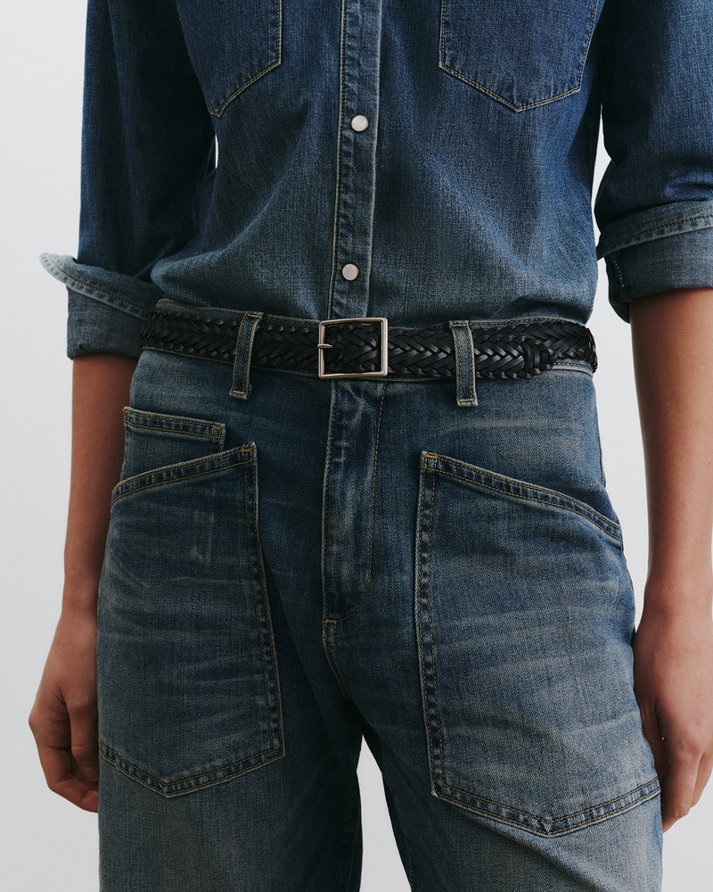 NILI LOTAN NICOLA BRAIDED BELT outlook