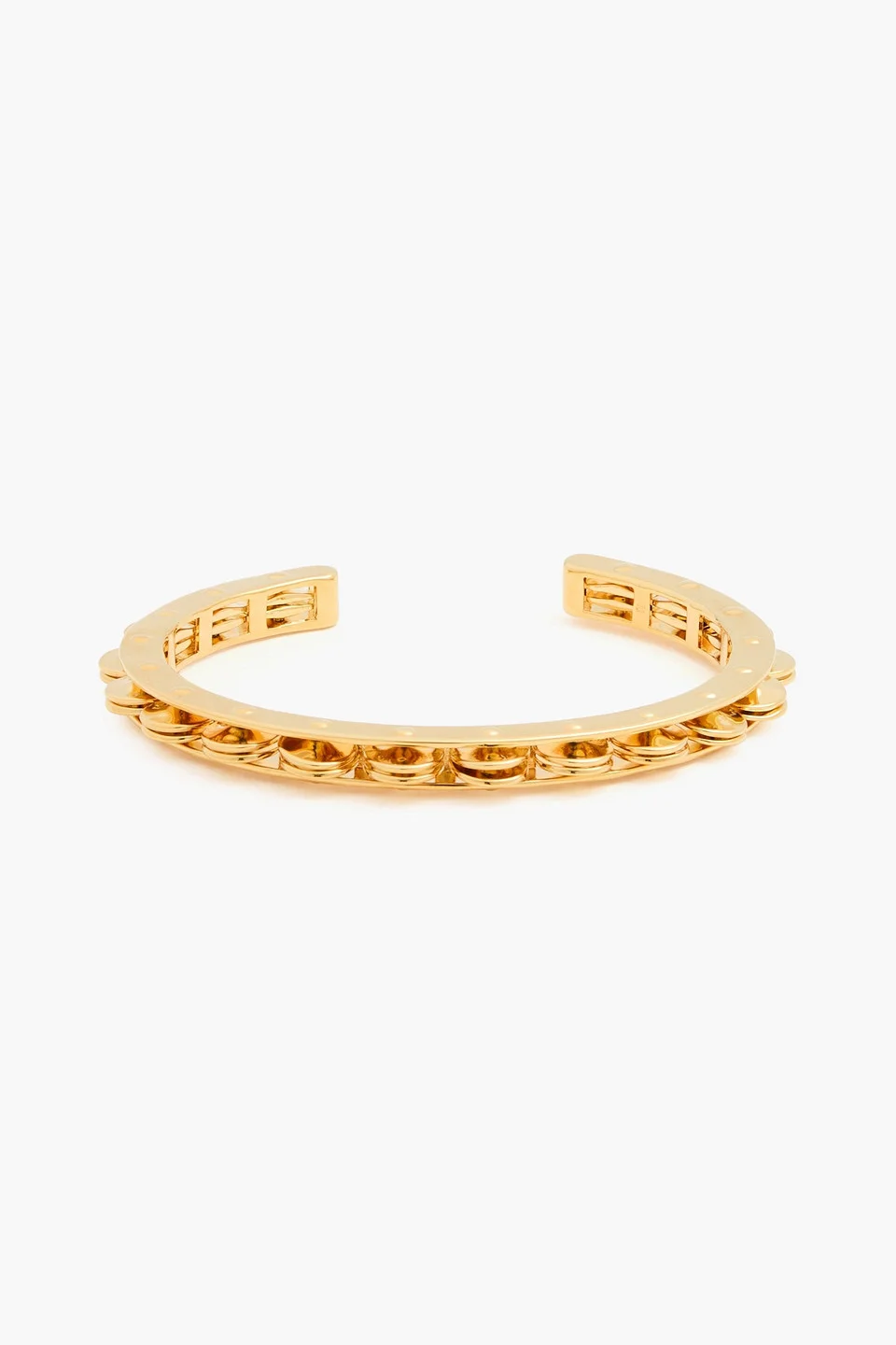 12-karat gold-plated cuff - 1