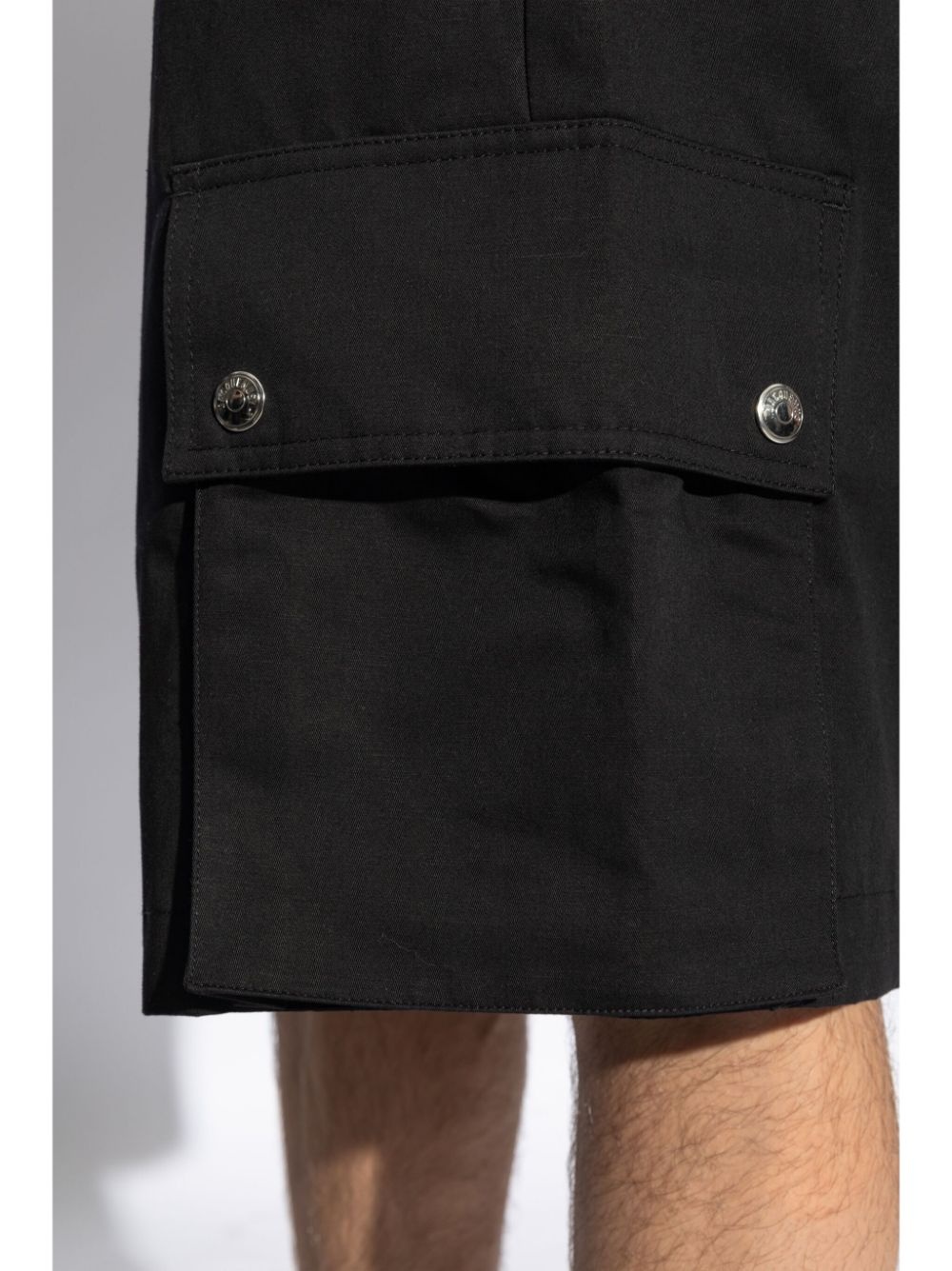 belted cargo shorts - 5
