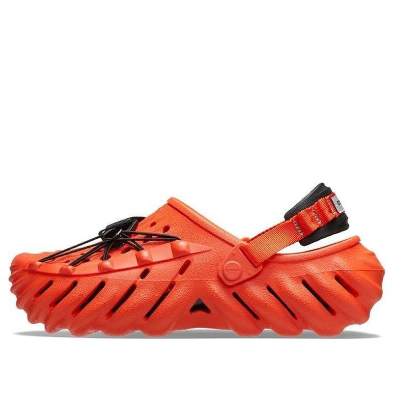 Crocs Echo Reflective Clogs 'Orange Black' 210004-84J - 1