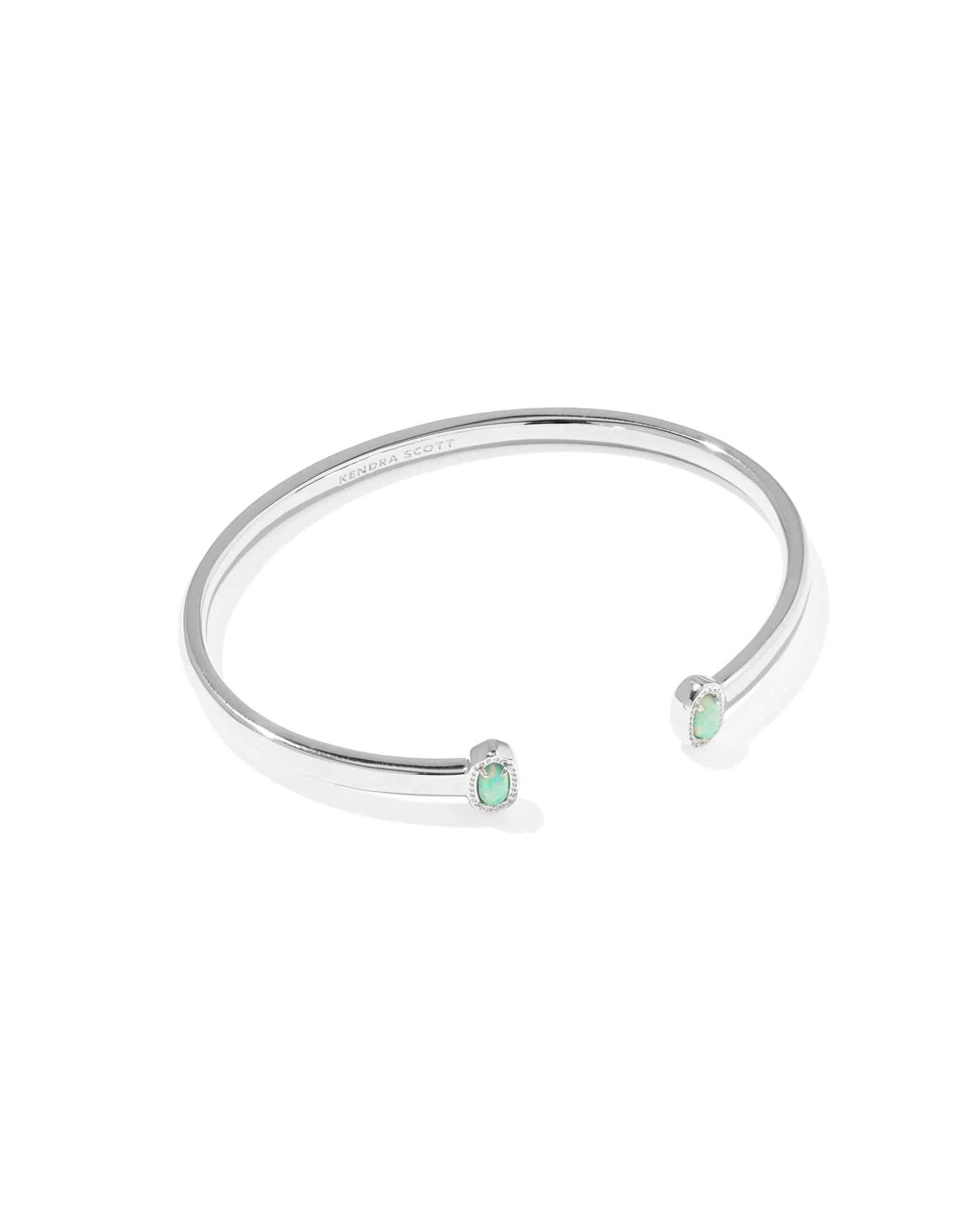 Mini Elton Silver Cuff Bracelet - 1