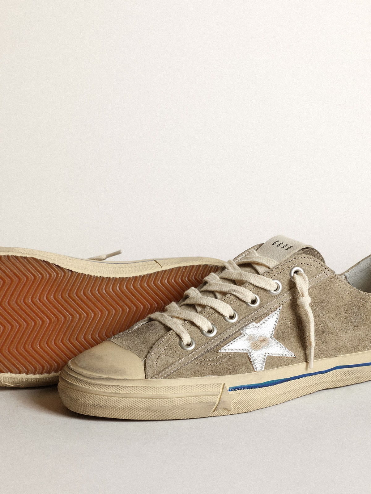 Men’s V-Star with suede upper and silver star - 3