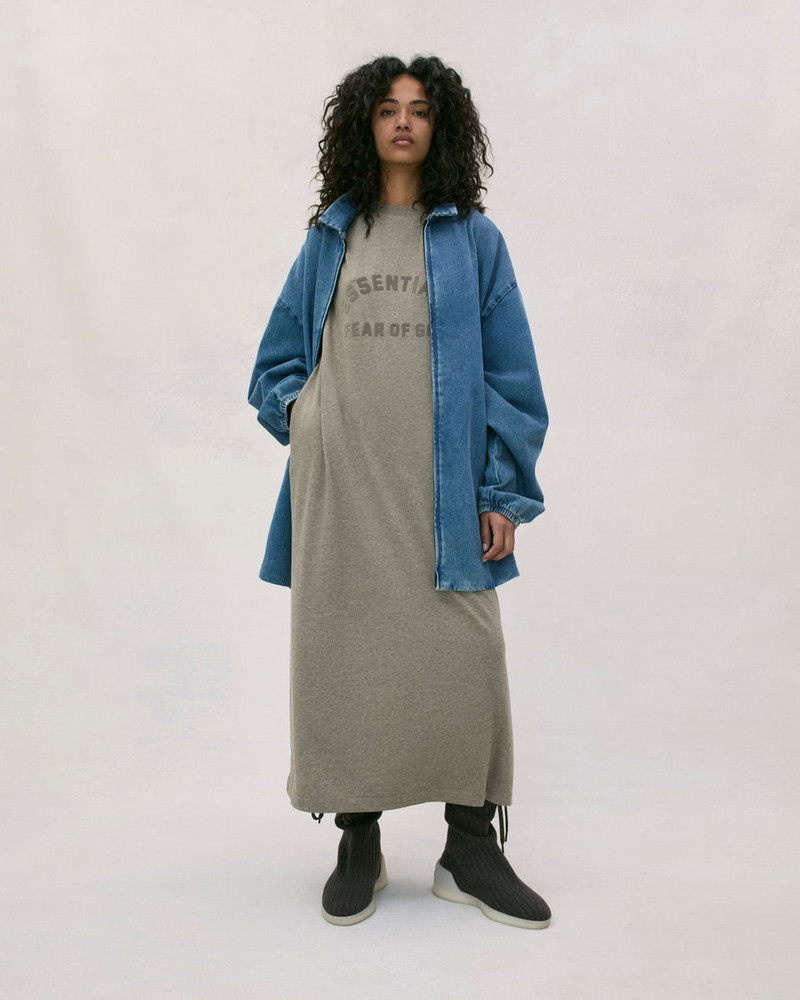 ESSENTIALS WOMENS 3/4 SLEEVE DRESS outlook