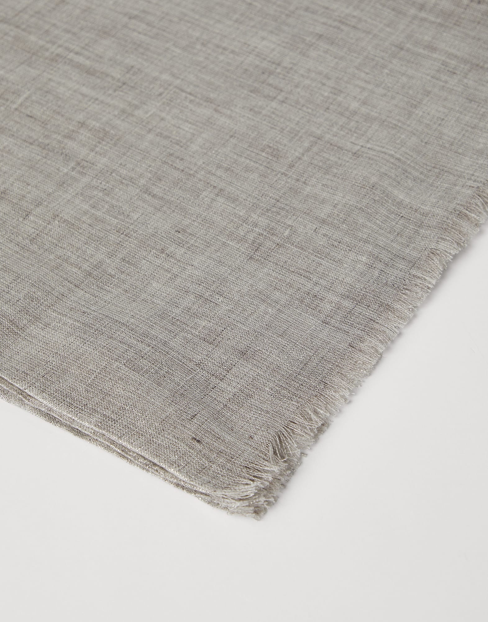Lamé linen scarf - 2