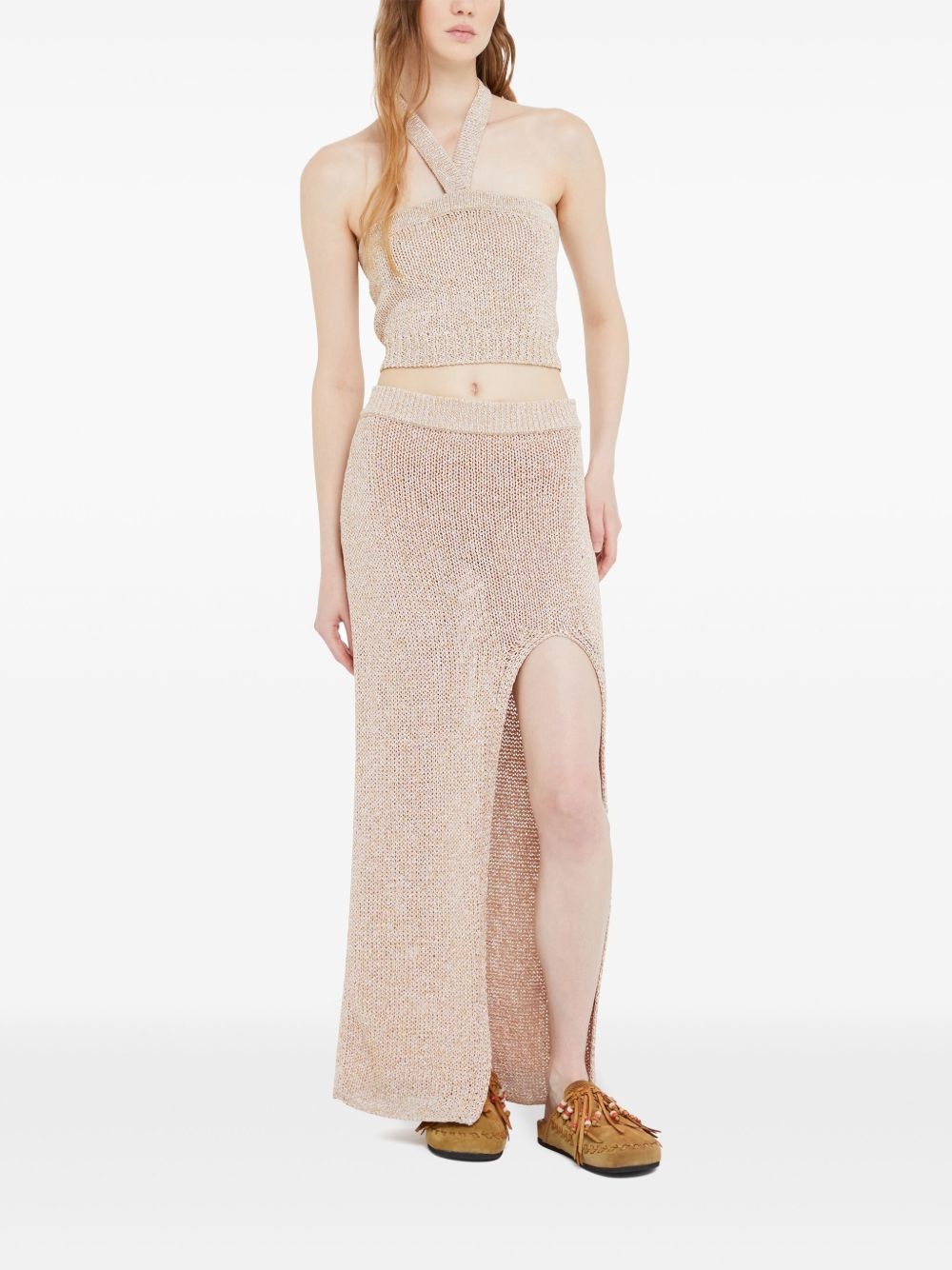 knitted beach skirt - 5
