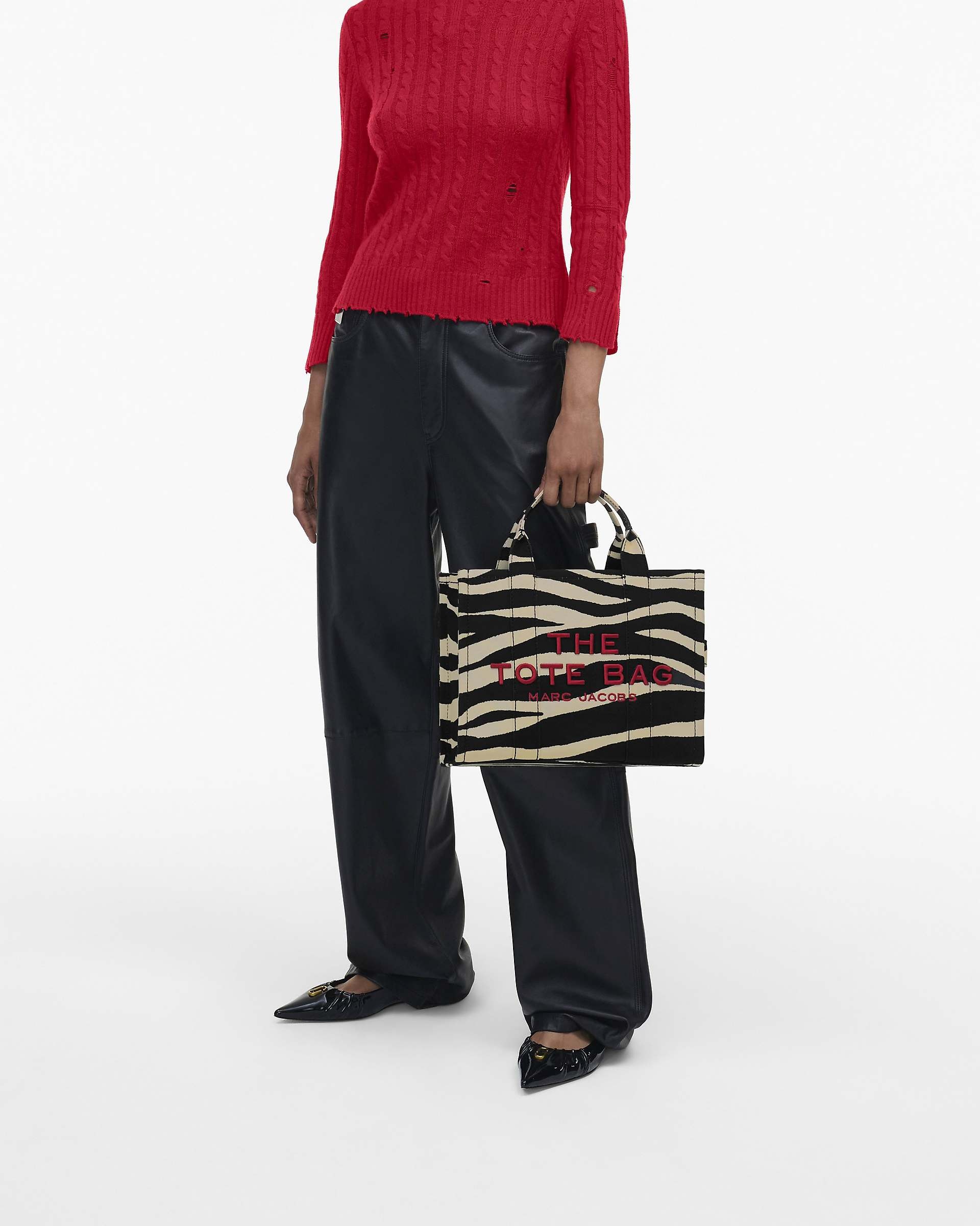 THE ZEBRA CANVAS MEDIUM TOTE BAG - 9