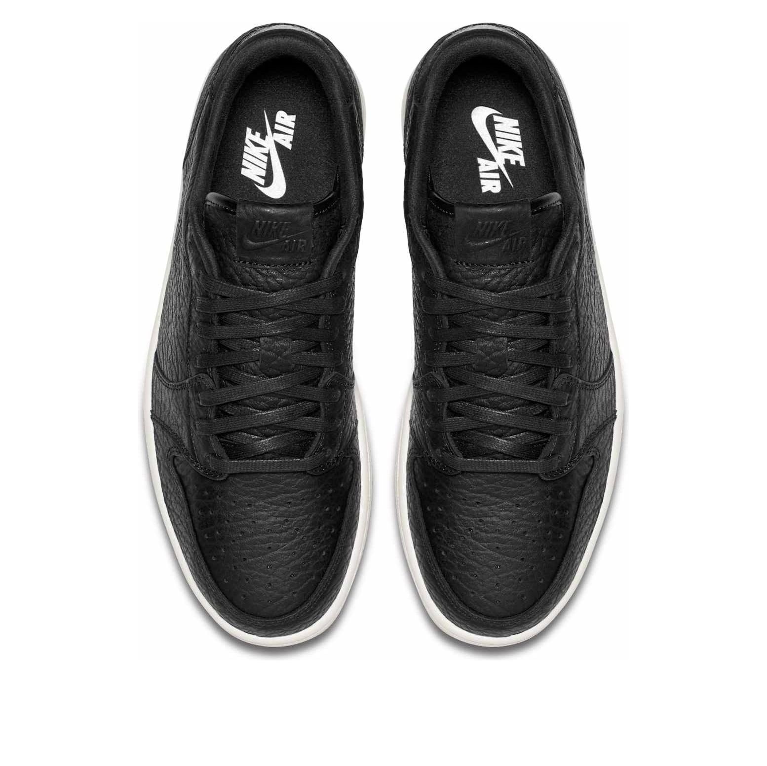 Air Jordan 1 Low OG 'No Swoosh Pack Black' 848775-005 - 4