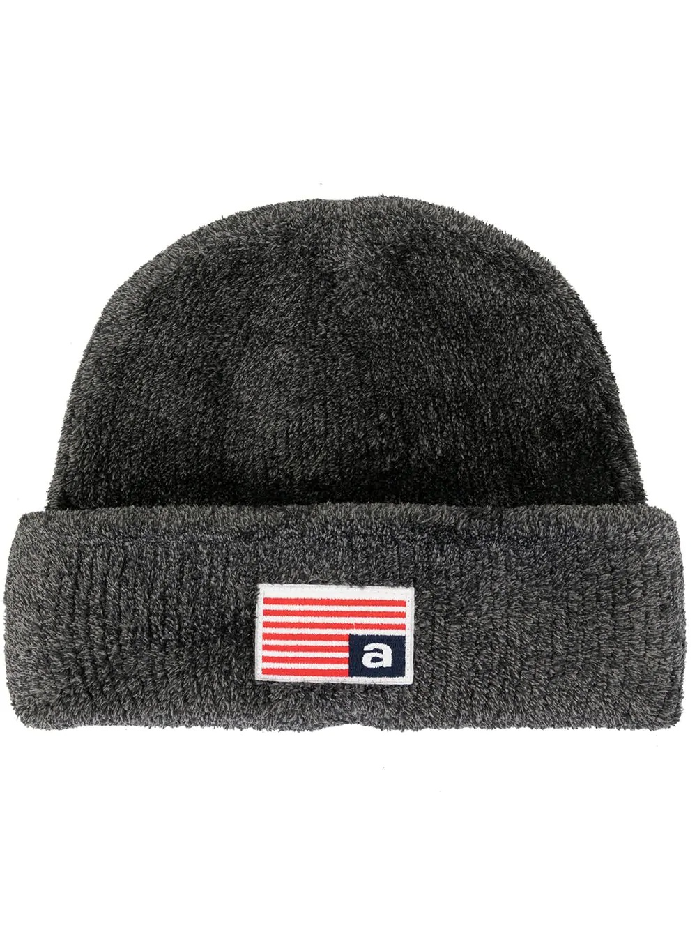 logo patch beanie - 1