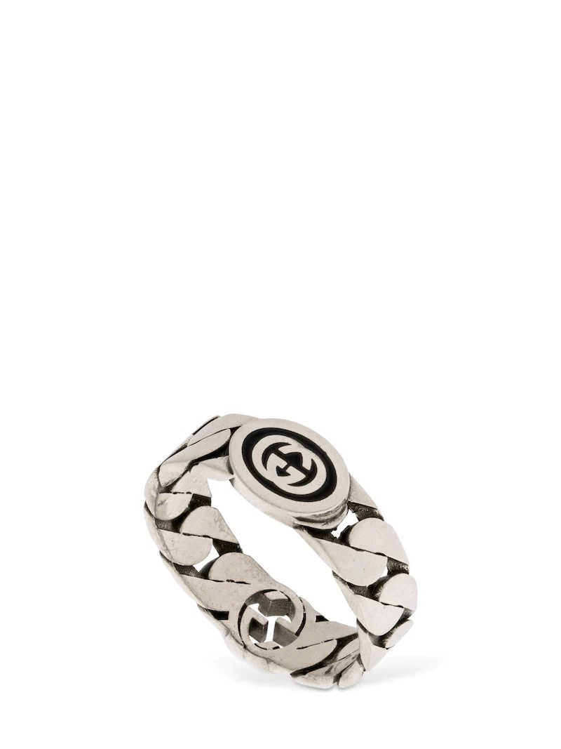 WIDE INTERLOCKING G RING - 1