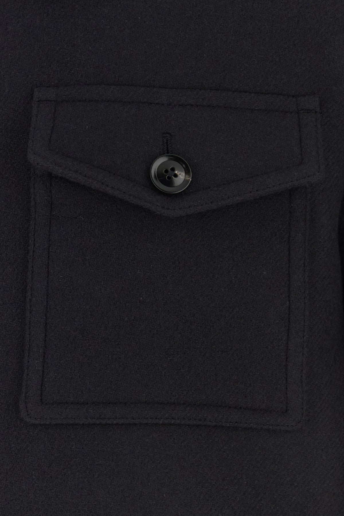 Midnight blue wool jacket - 3
