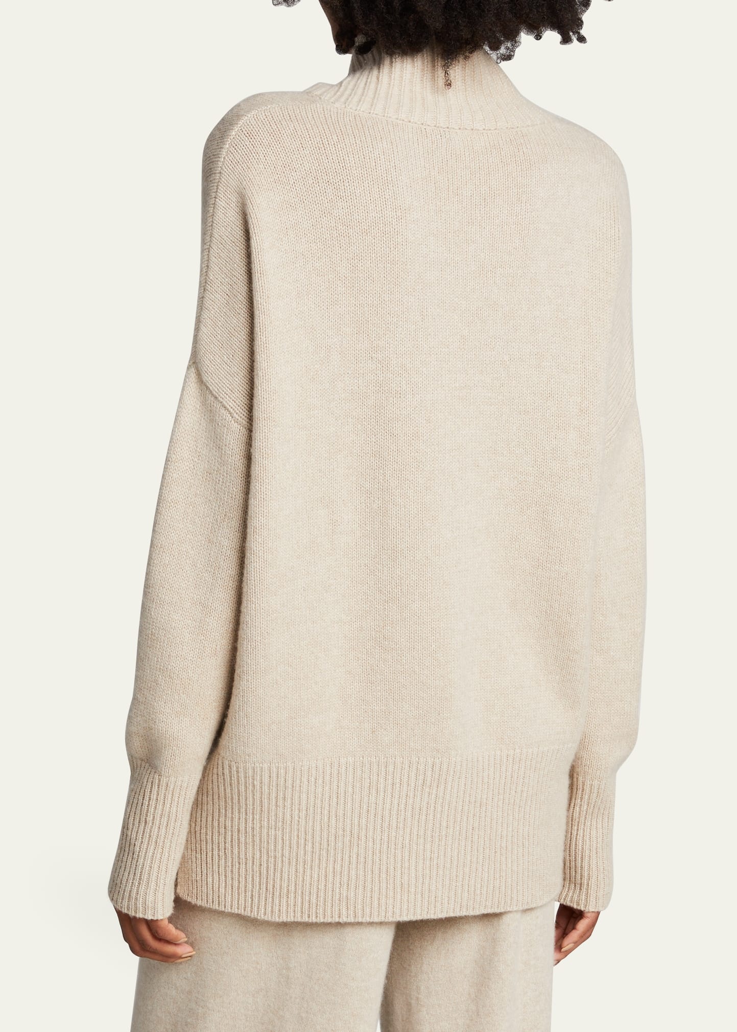 Heidi Cashmere Turtleneck Sweater - 3
