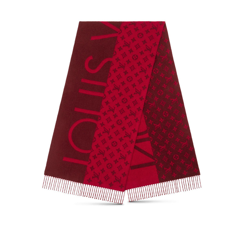 Monogram Split Scarf 1