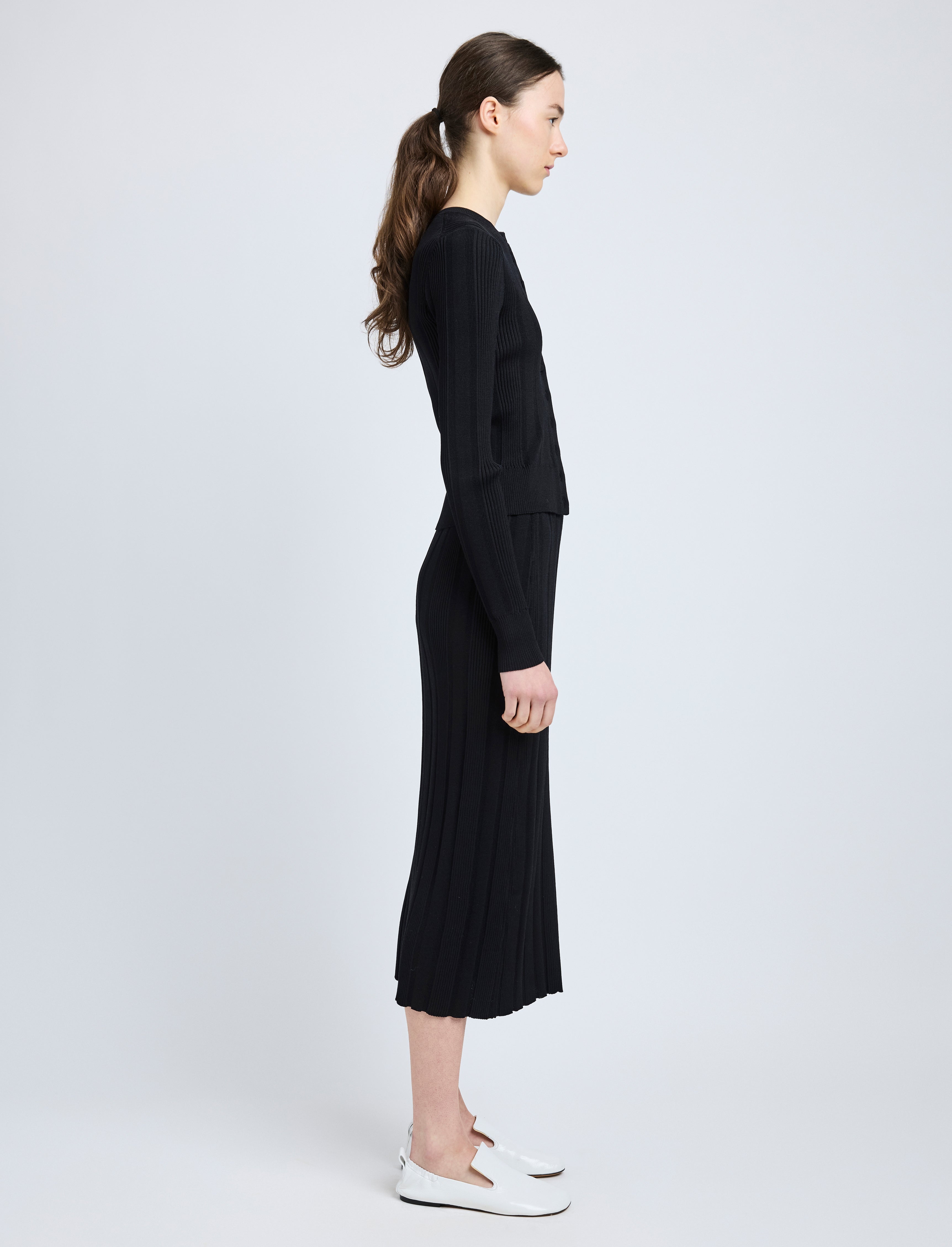 Currin Top in Column Rib - 4