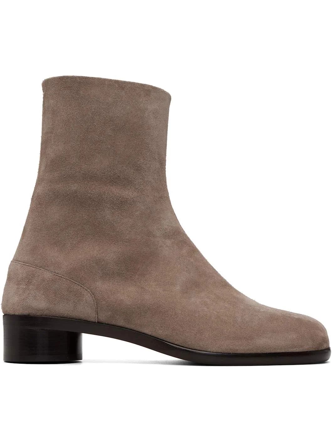 Taupe Tabi Ankle Boots - 1