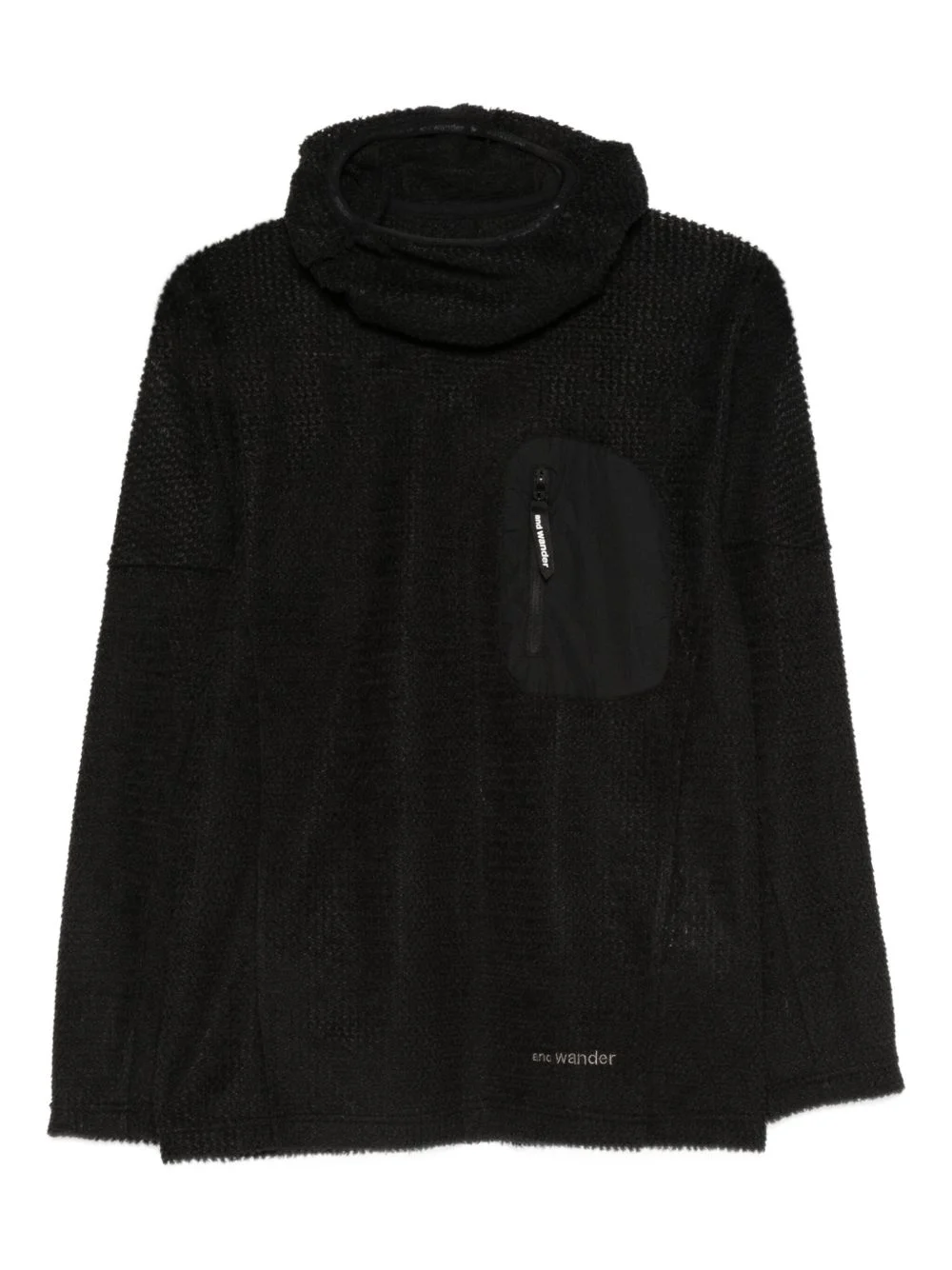 zip-pocket hoodie - 1
