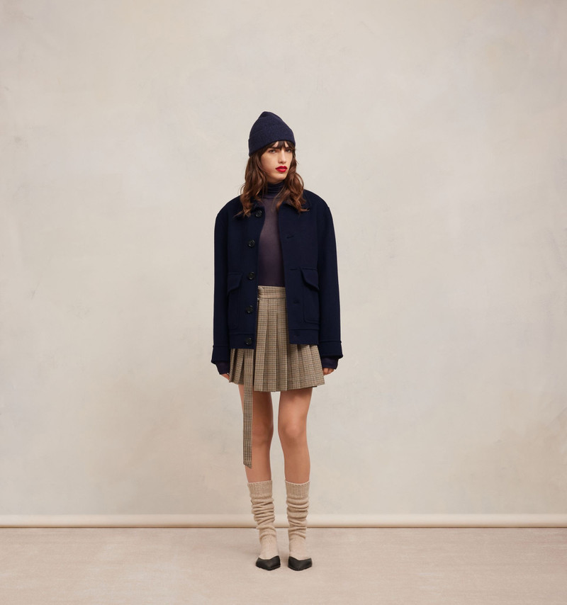 Boxy Fit Double Face Jacket 4