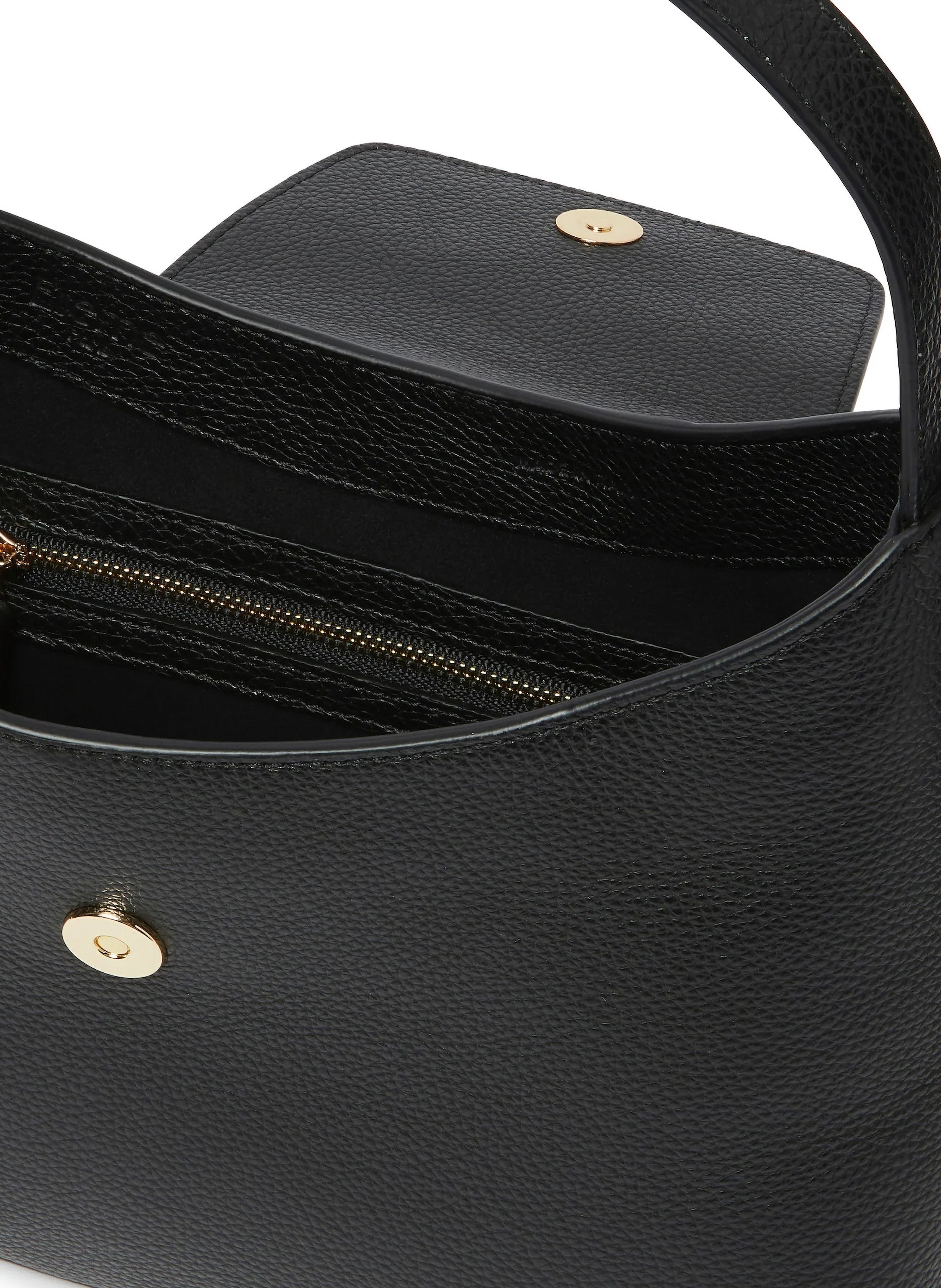 Kitten Pebbled Leather Black - 3