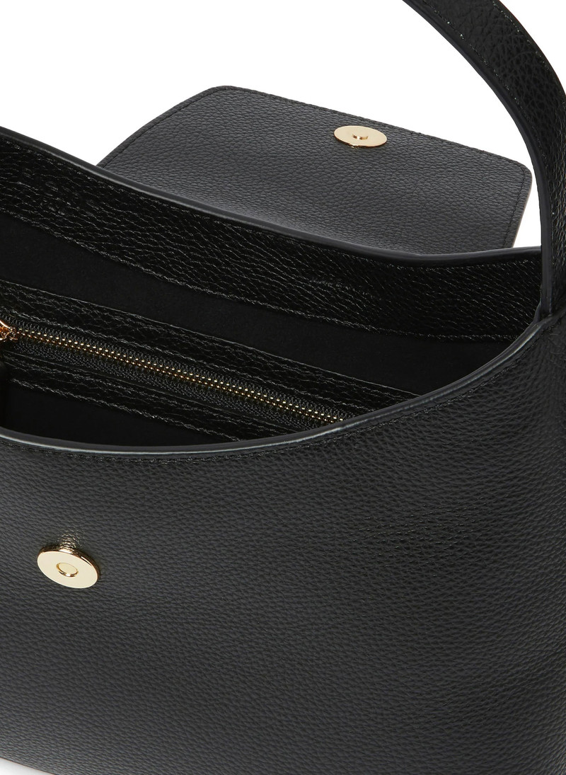 Kitten Pebbled Leather Black 3