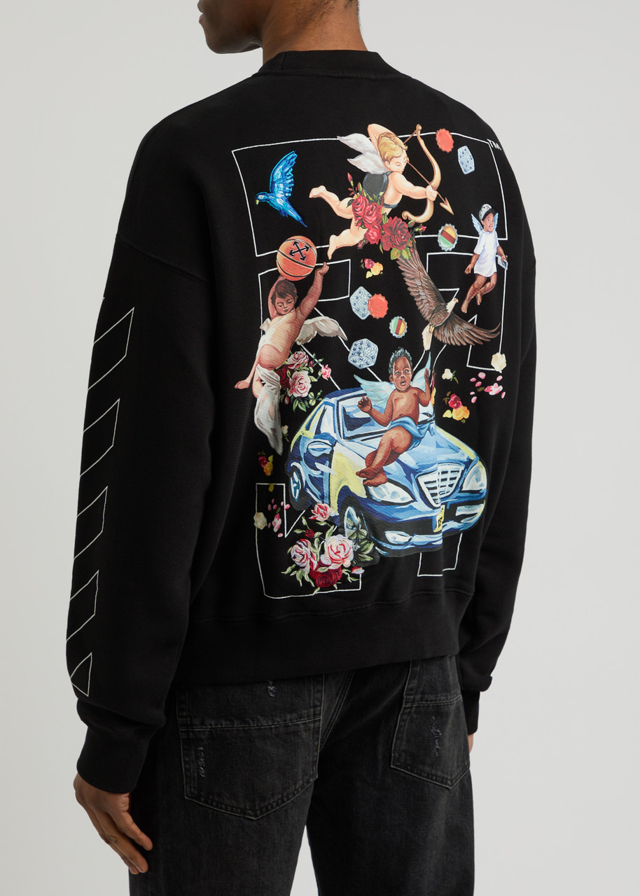 Off-white Arrows Skate Printed Cotton Sweatshirt - 3