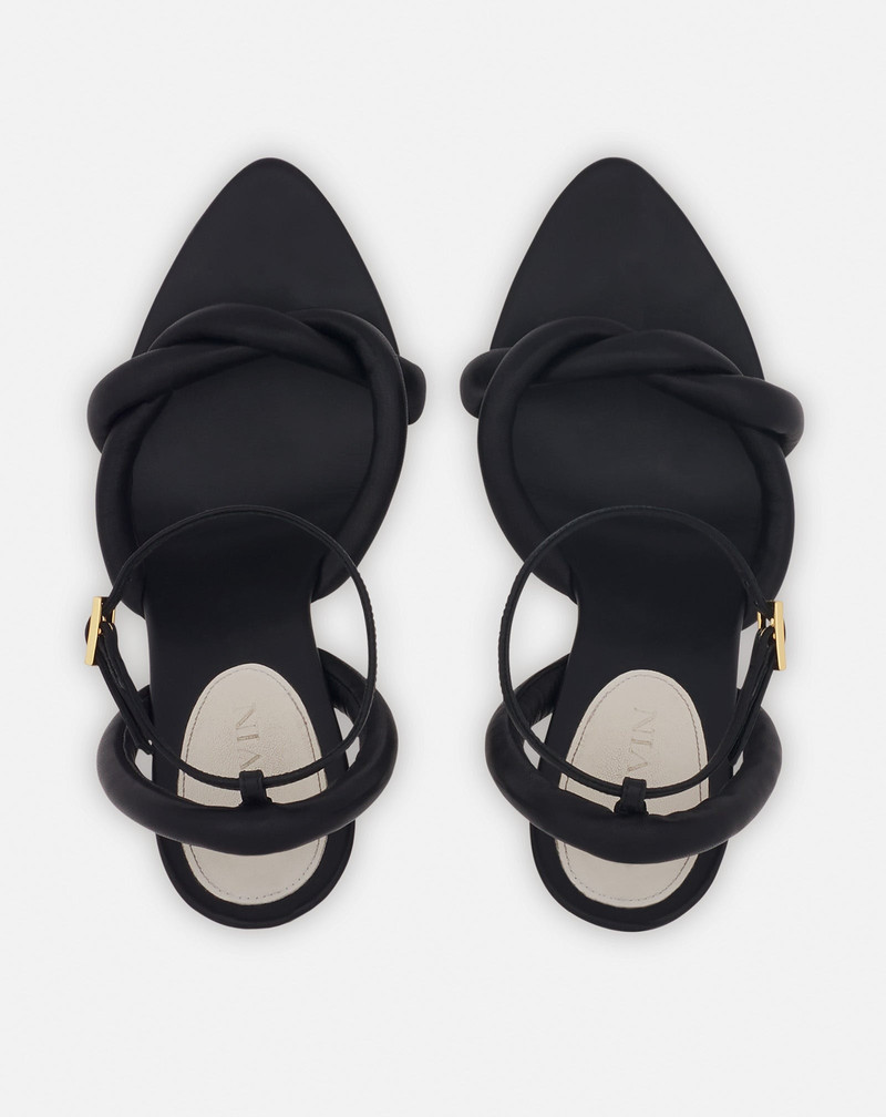 RYTHMS BY LANVIN LEATHER SANDALS 3
