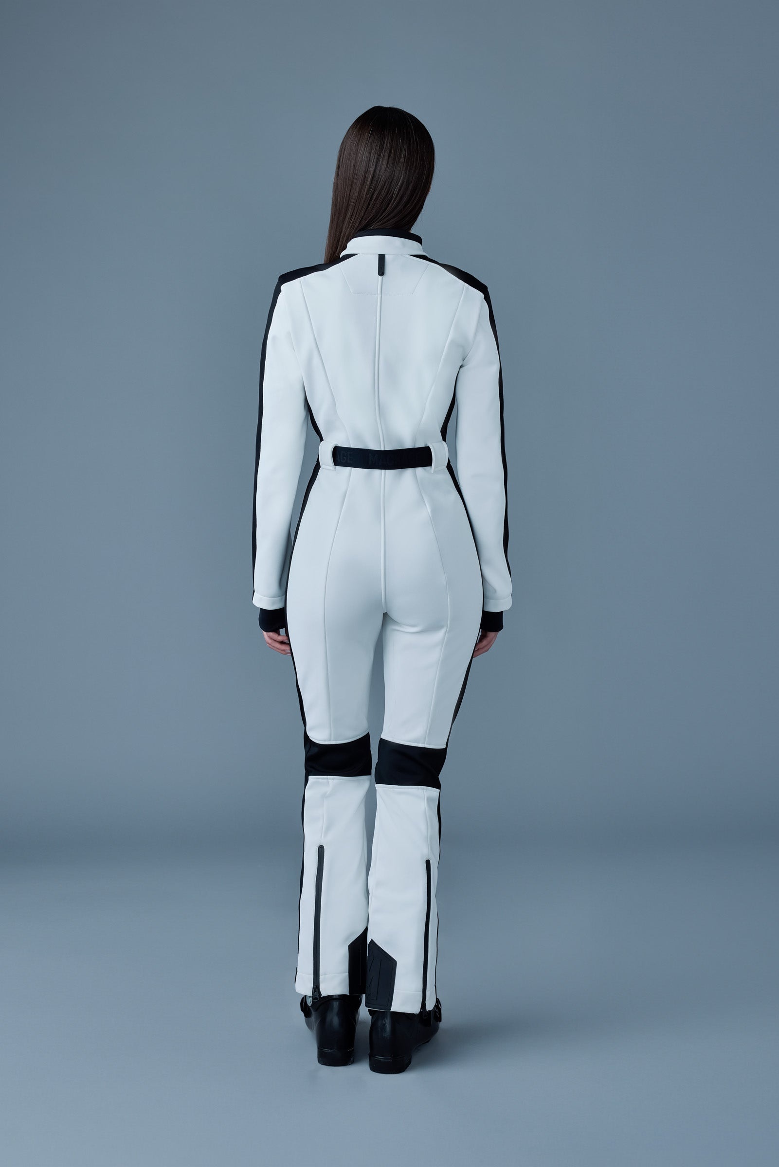 MIAKIM Techno fleece ski suit with asymmetrical zip - 4