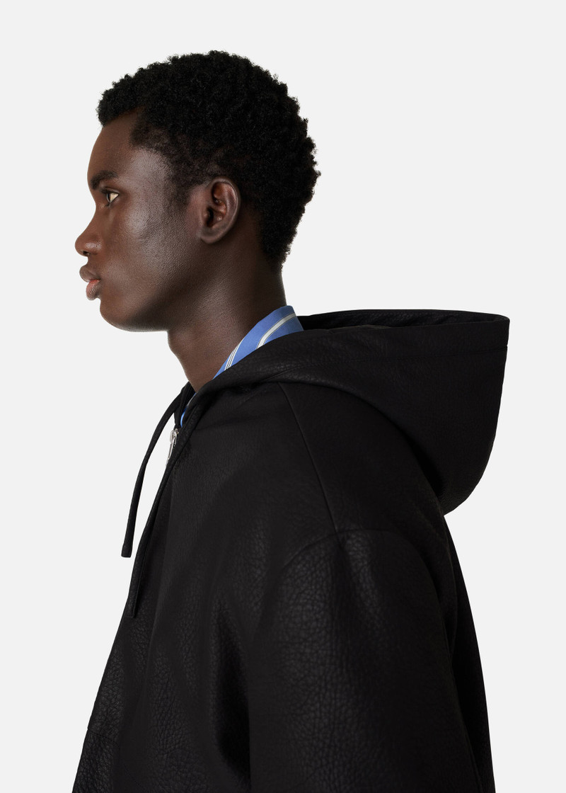 Pebbled Hooded Jacket 6