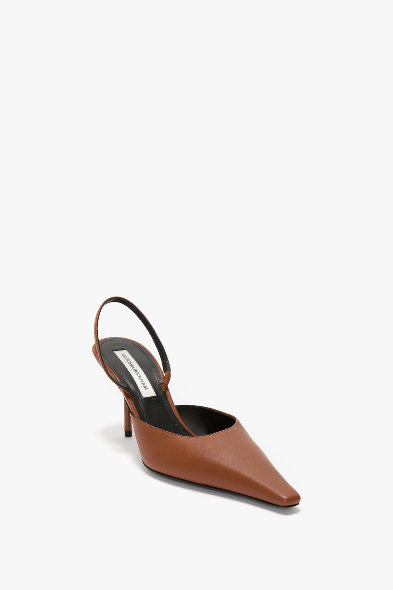 Sloan Halter Back 75 In Dark Tan Leather 2