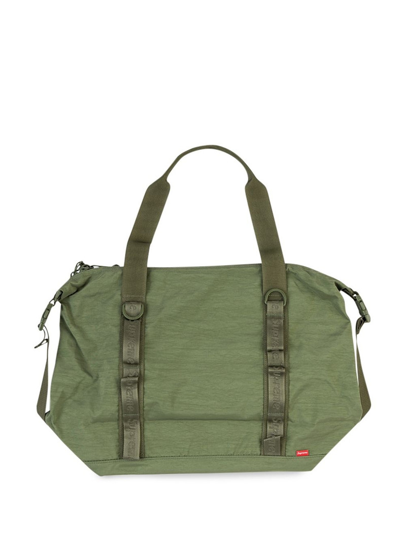 Supreme logo zip tote outlook