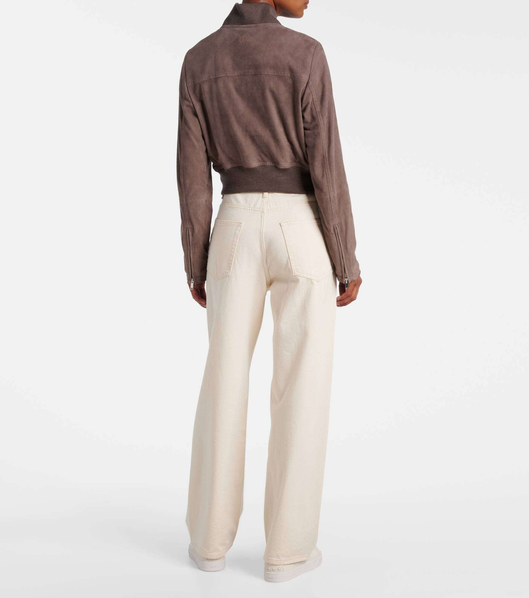 Suede bomber jacket - 3