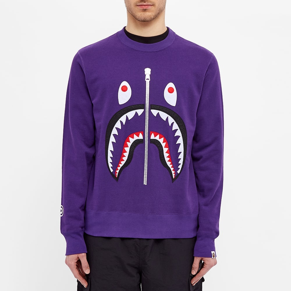 A Bathing Ape Shark Crew Sweat - 4