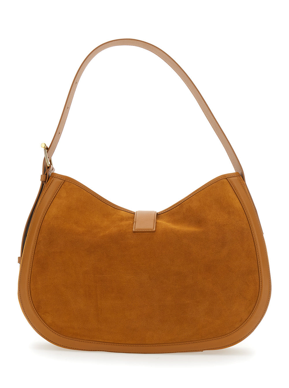 Alexander Mcqueen Women Brown Shoulder Bag With Adjustable Shoulder Strap And T Buckle Closure On Th - 4