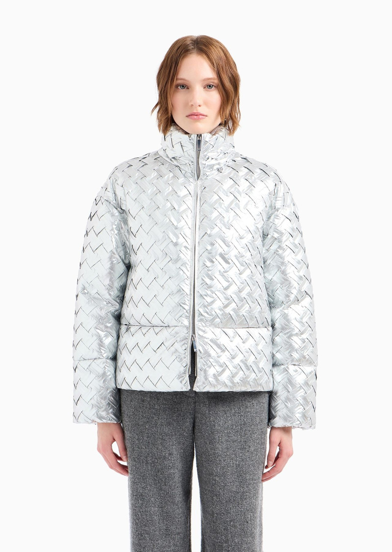Full-zip jacket in woven technical fabric 2