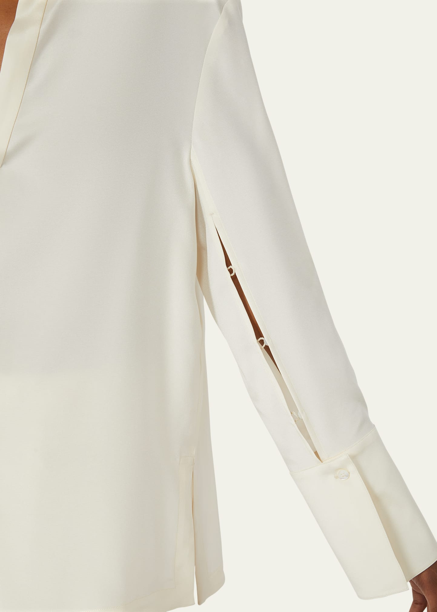 Dover Silk Stretch Collared Shirt - 5