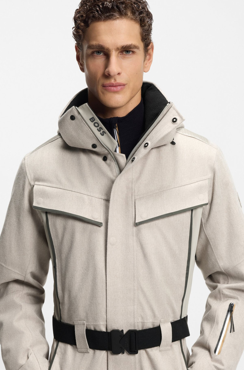 BOSS SKI SUIT WITH HERRINGBONE PATTERN 5