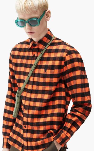 KENZO Check print casual shirt outlook