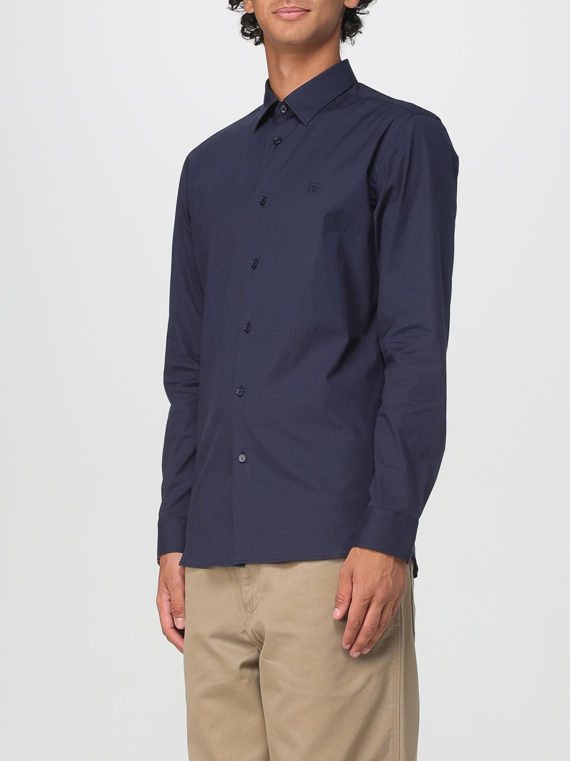 Burberry shirt in stretch cotton poplin - 3