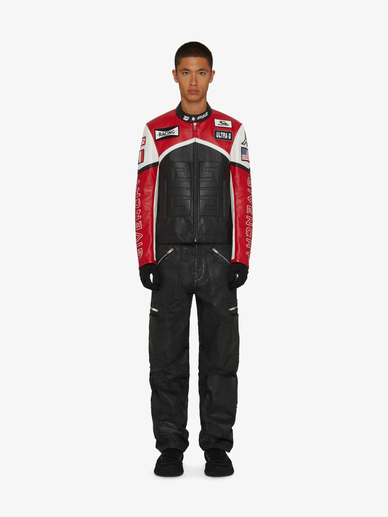 Givenchy GIVENCHY BIKER JACKET IN LEATHER outlook