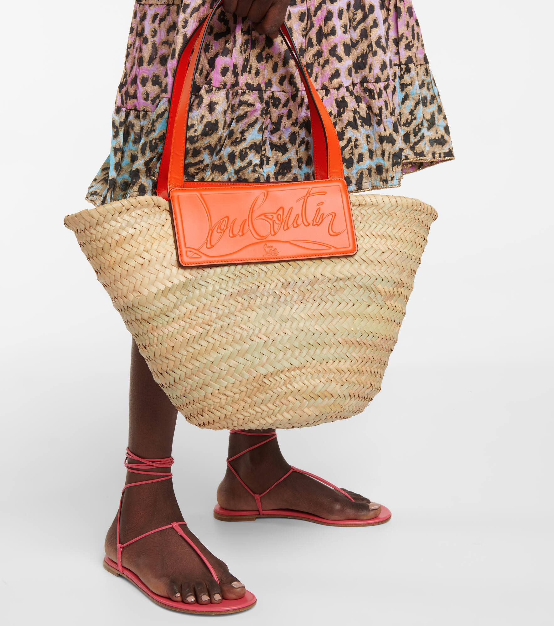 Loubishore woven tote - 2
