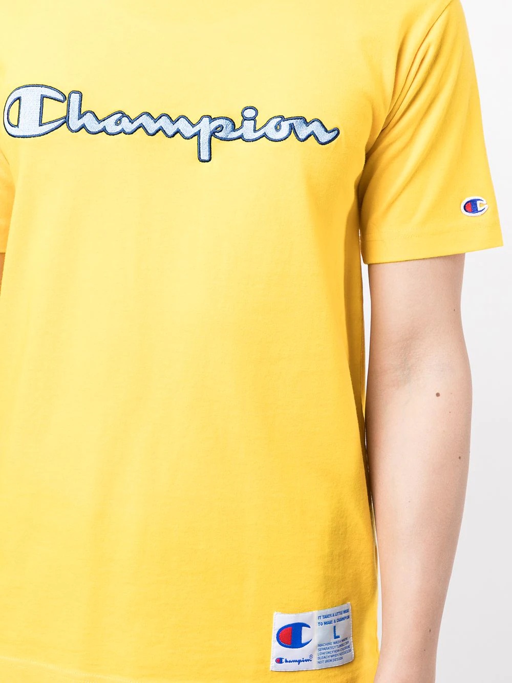 x Champion embroidered logo T-shirt - 5