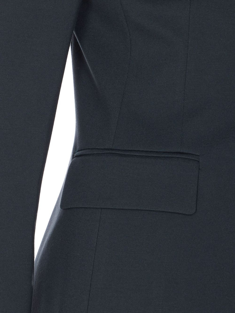 button-front V-neck jacket - 3