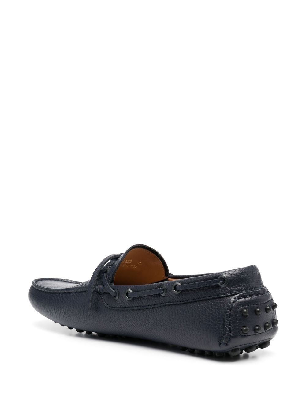 bow-detail leather loafers - 3