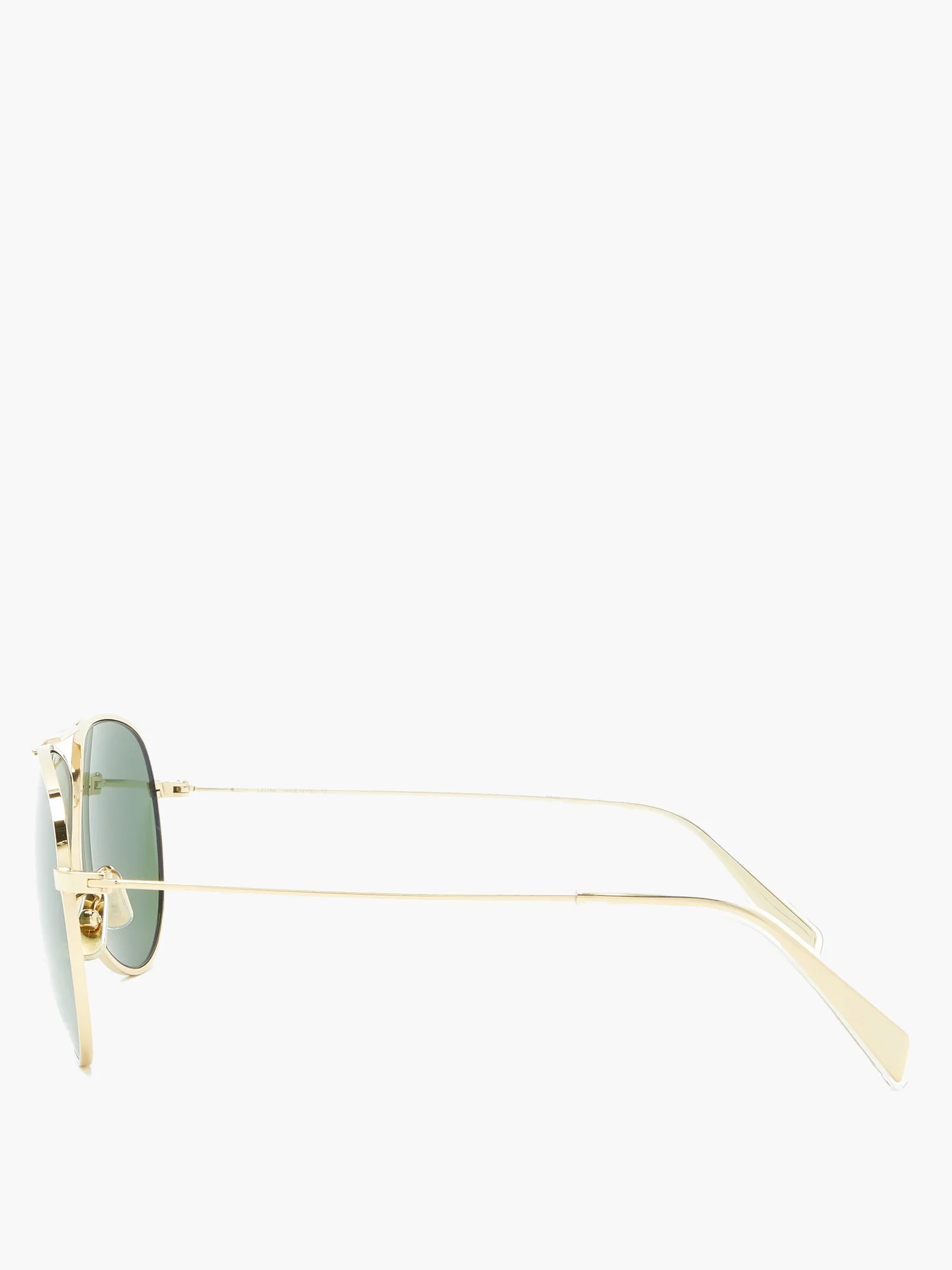 Aviator metal sunglasses - 3