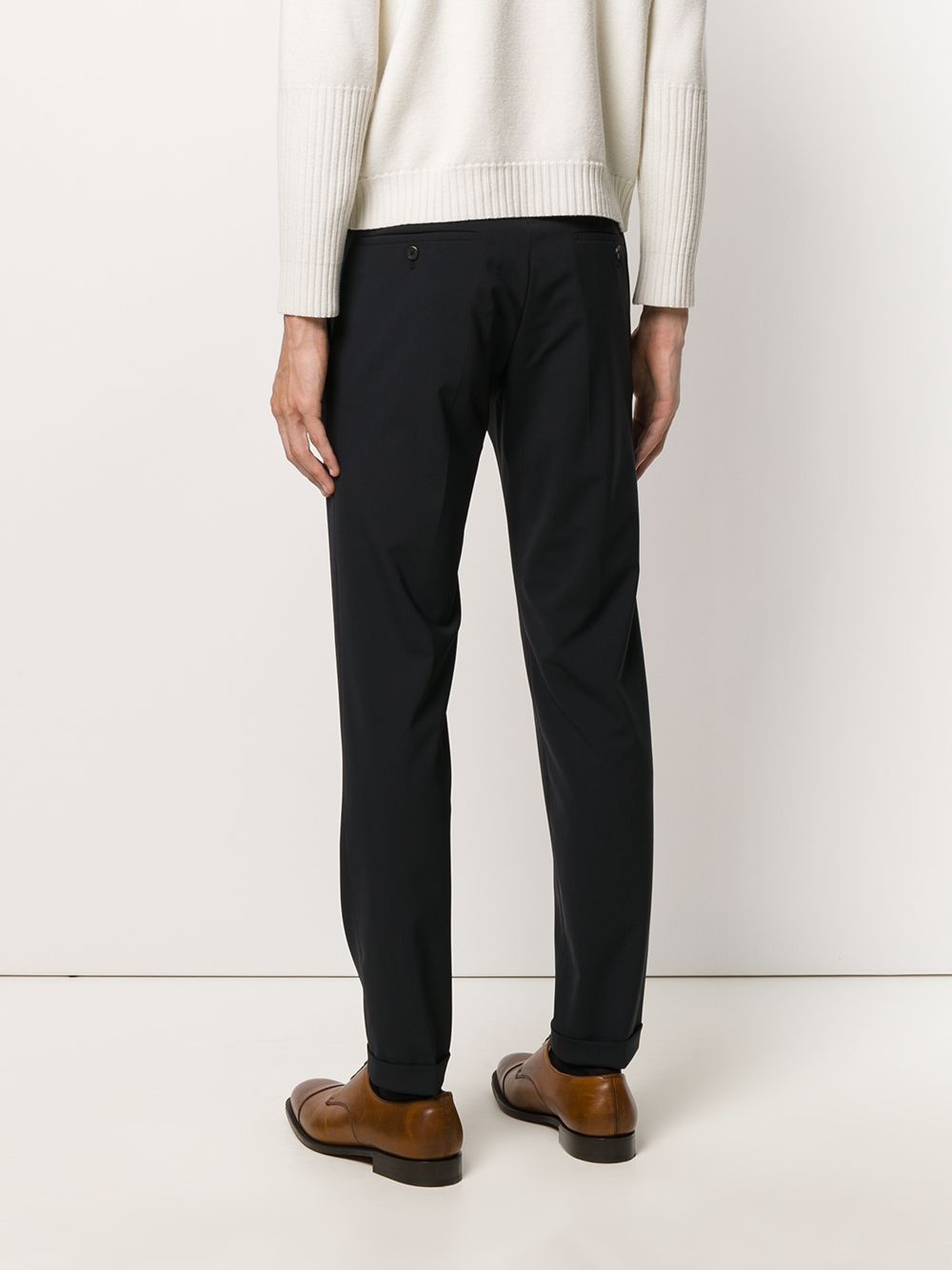 tapered tailored trousers - 4